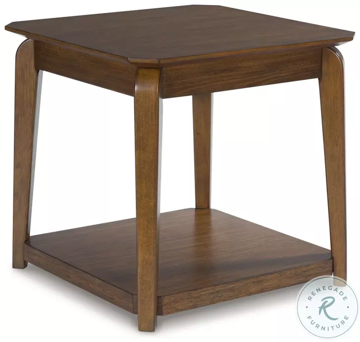 Trenmour Medium Brown End Table