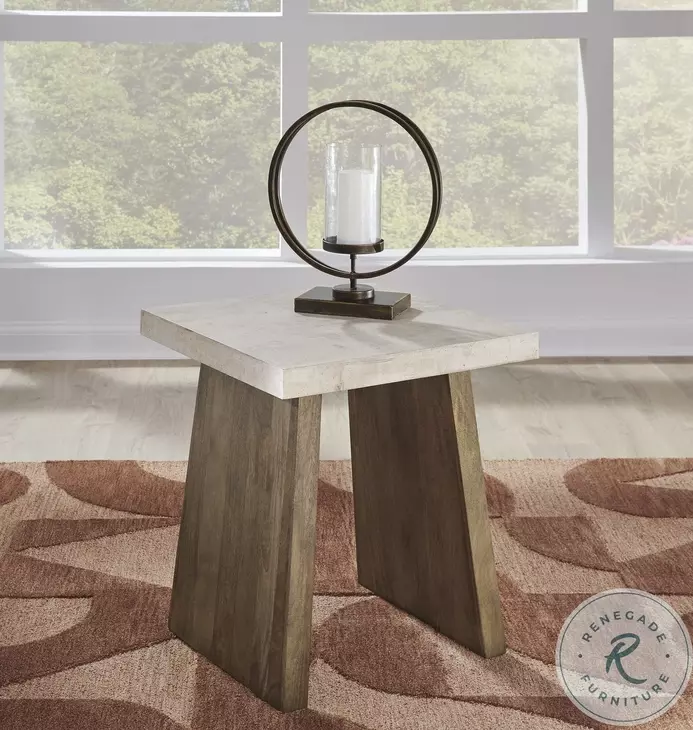 Brendalhouse Light Brown End Table