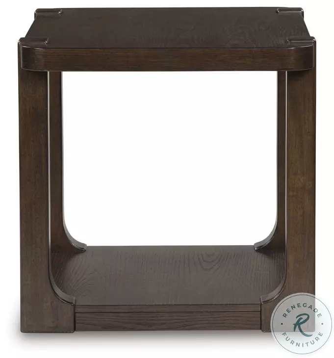 Breckington Dark Brown Occasional Table Set