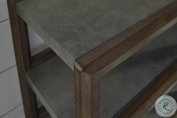 Kallenny Brown And Gray Sofa Table