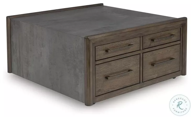Kallenny Brown And Gray Coffee Table
