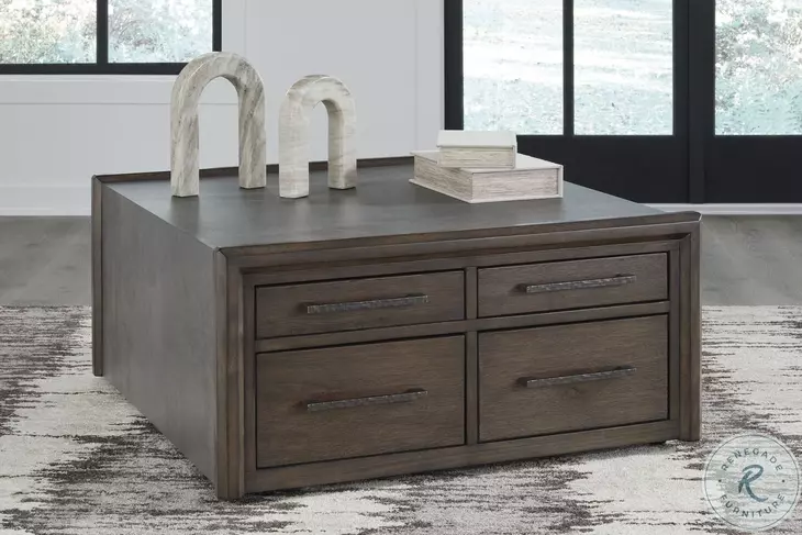 Kallenny Brown And Gray Coffee Table