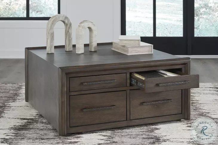 Kallenny Brown And Gray Coffee Table