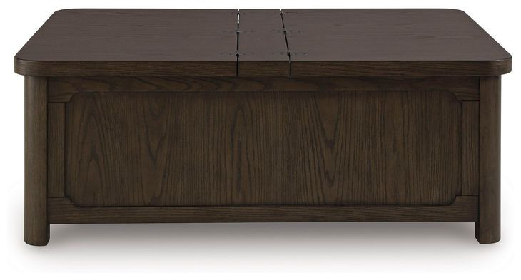 Breckington Dark Brown Rectangular Coffee Table