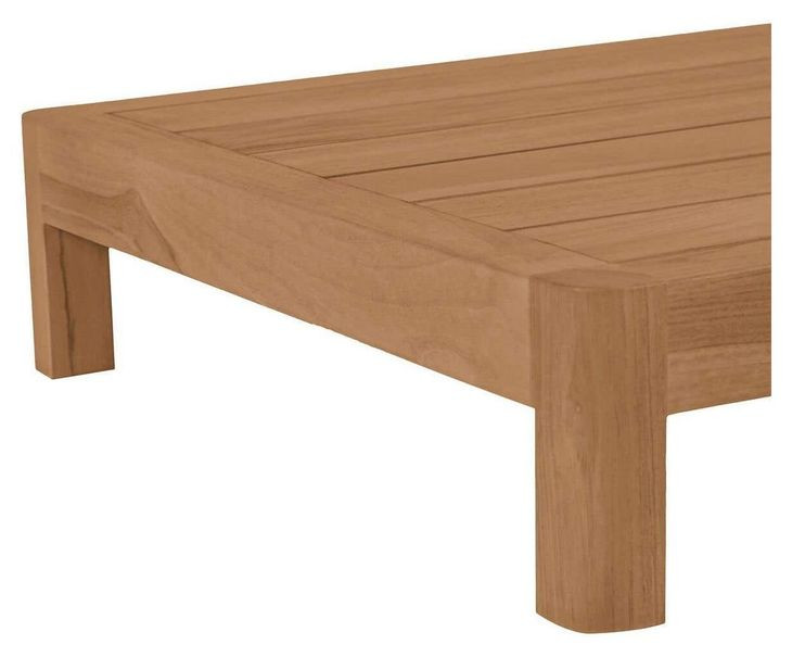 Enzo Natural Outdoor Rectangular Side Table