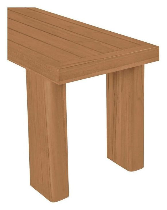 Marina Natural Outdoor Dining Bench