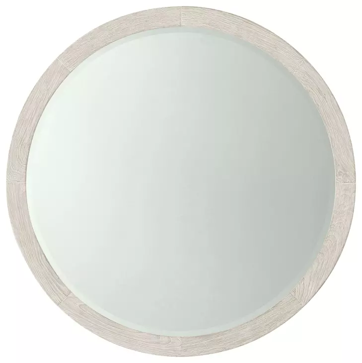 Breeze Sea Salt Round Wall Mirror