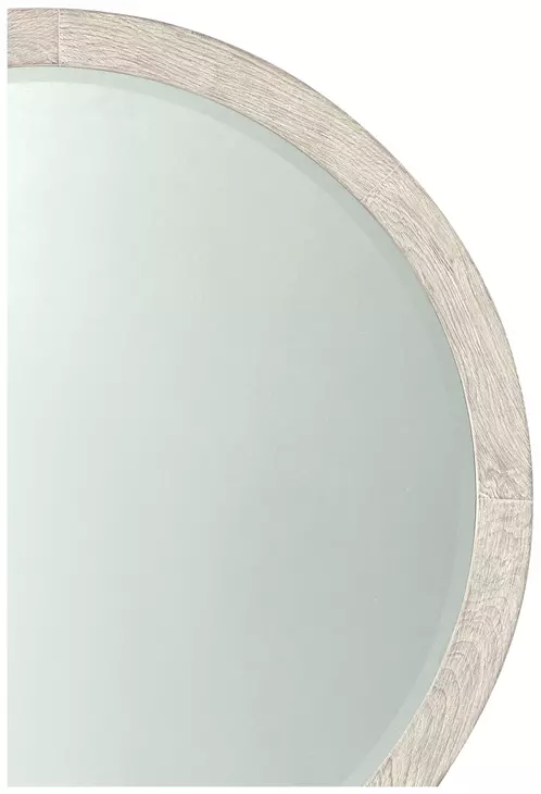 Breeze Sea Salt Round Wall Mirror
