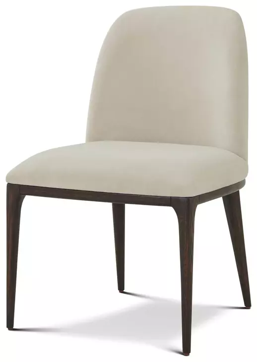 Judith Leiber Couture Cream Upholstered Moxie Side Chair Set of 2
