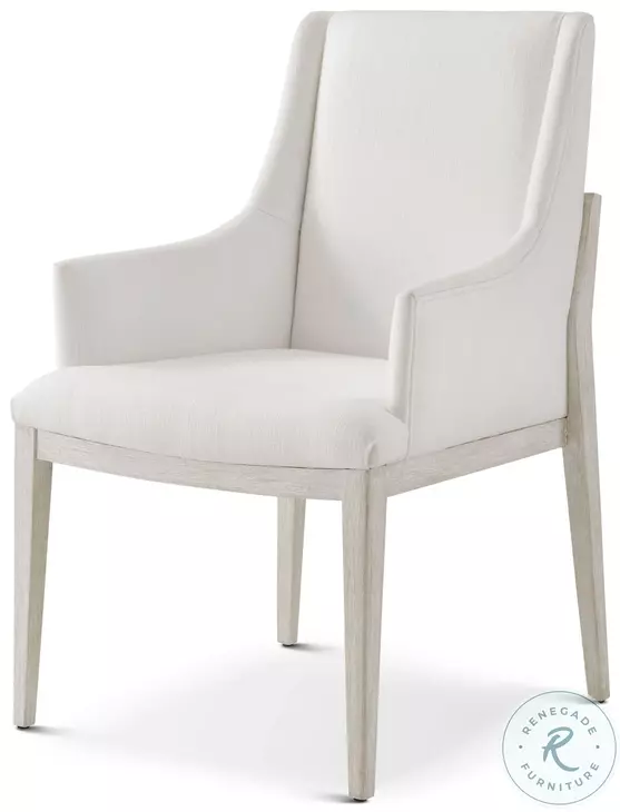 Breeze Sea Salt Upholstered Arm Chair