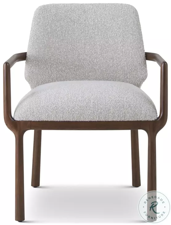 Urbane Campfire Upholstered Dining Arm Chair