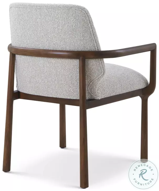 Urbane Campfire Upholstered Dining Arm Chair