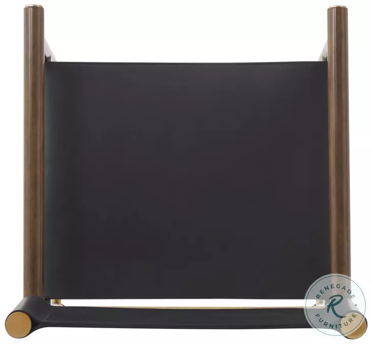 Kesden Pyramid Brown Upholstered Desk Chair