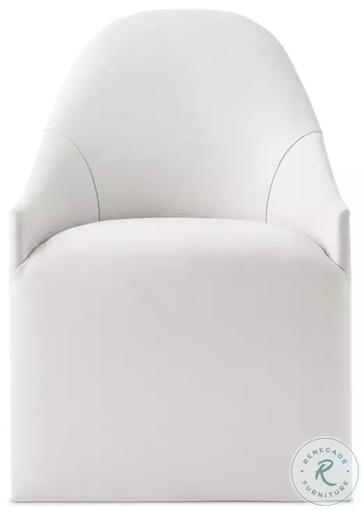 Kesden Upholstered Dining Chair with Casters