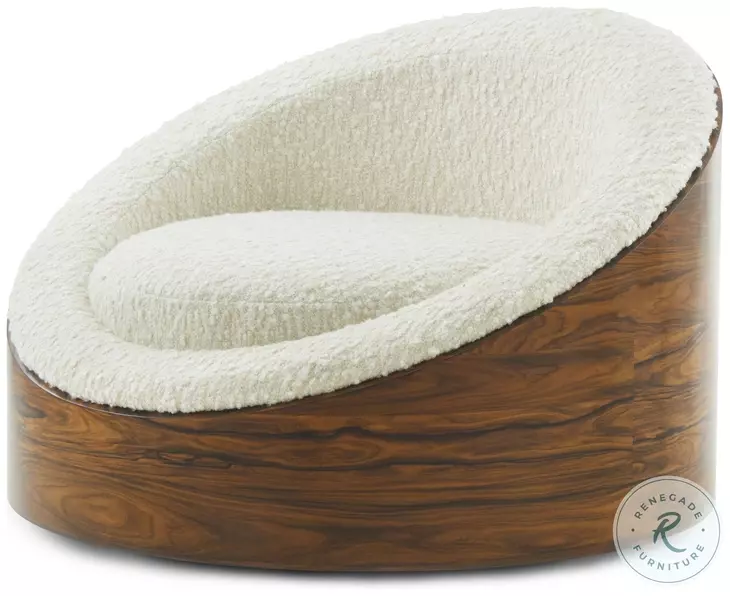 Rowan Natural Morado Upholstered Swivel Chair