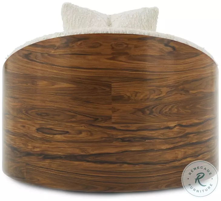 Rowan Natural Morado Upholstered Swivel Chair