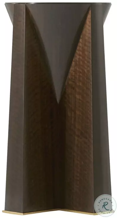 Heron Fumed Inside 15" Round Drink Table