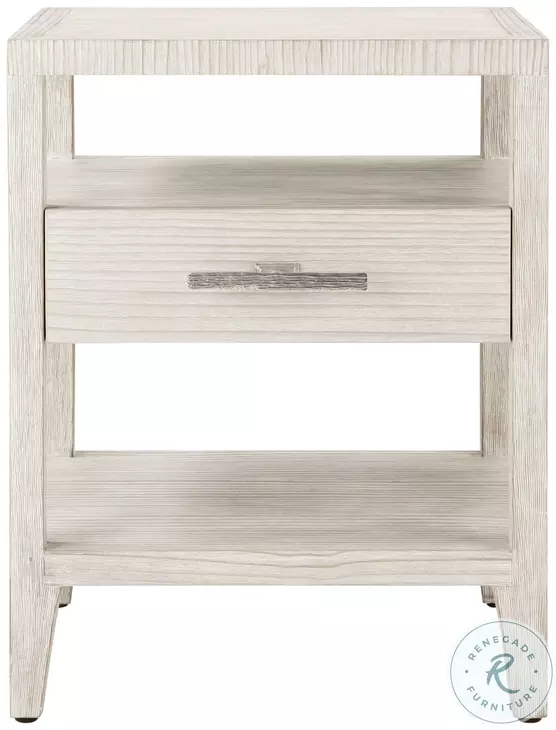 Breeze Sea Salt 1 Drawer Nightstand