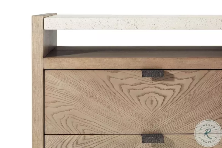 Catalina Dune 2 Drawer Nightstand