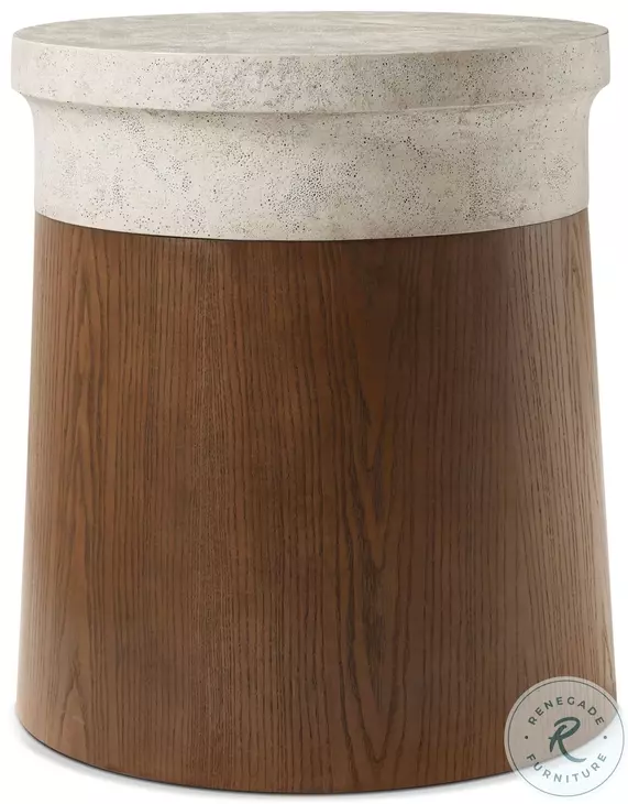 Catalina Earth 22" Round Side Table