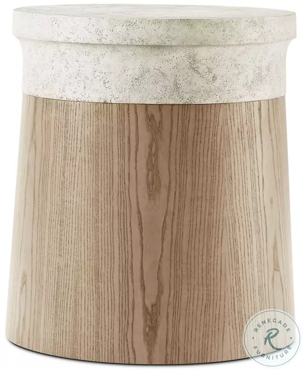 Catalina Dune 22" Round Side Table