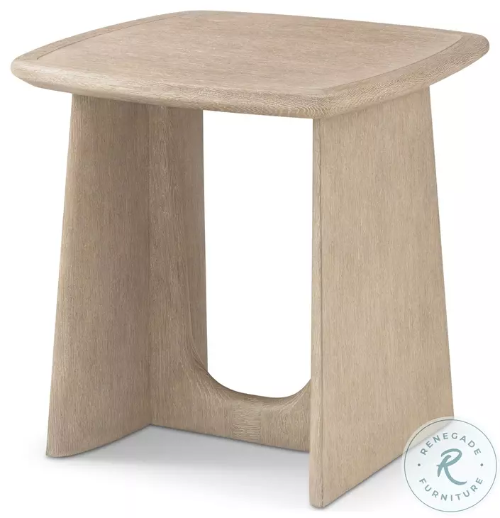 Repose Grey Oak 24" Square Side Table