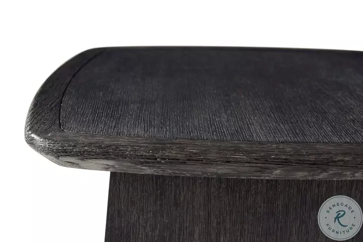 Repose Charcoal Oak 24" Square Side Table