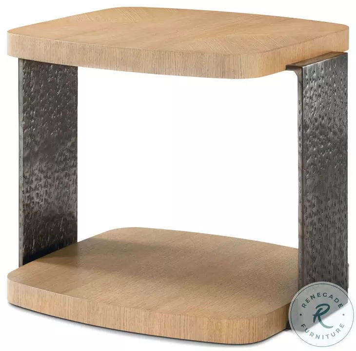 Essence Blonde 28" Rectangular Side Table