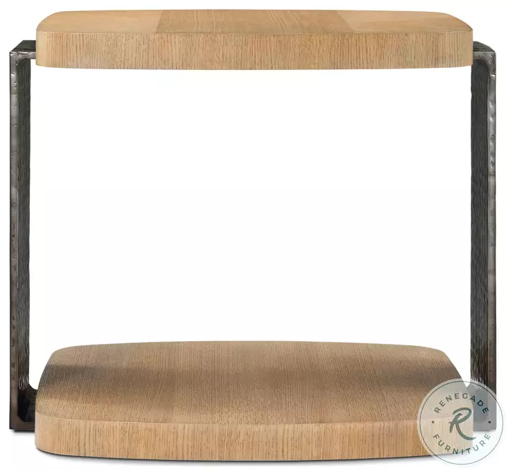 Essence Blonde 28" Rectangular Side Table