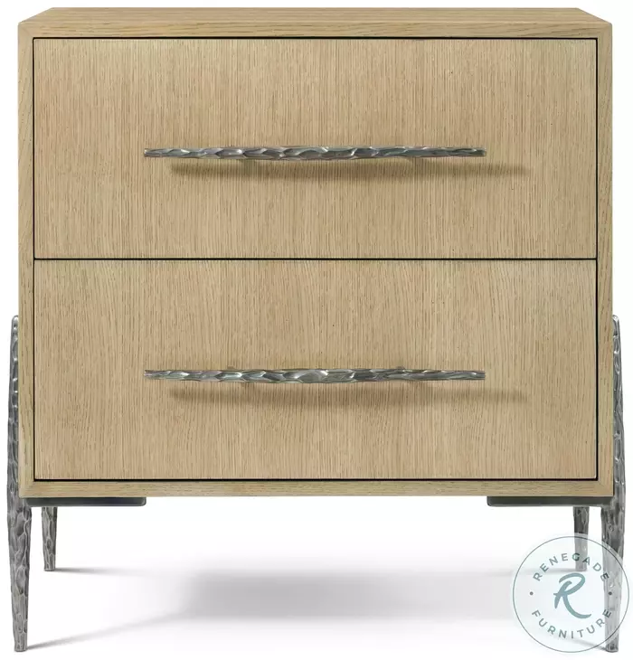 Essence Blonde 2 Drawer Nightstand