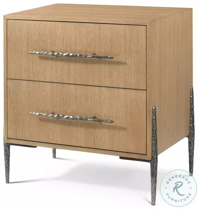Essence Blonde 2 Drawer Nightstand
