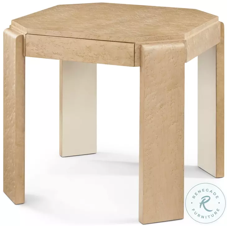 Origins Sesame 25" Octagonal Side Table
