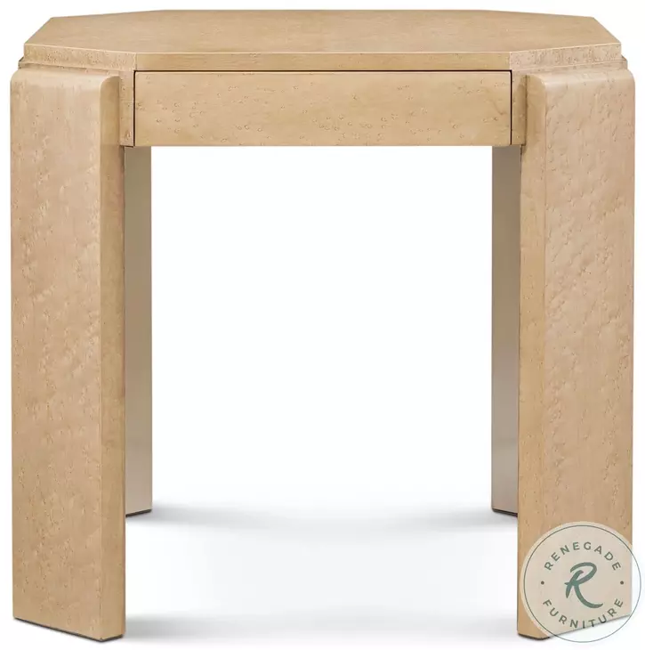 Origins Sesame 25" Octagonal Side Table