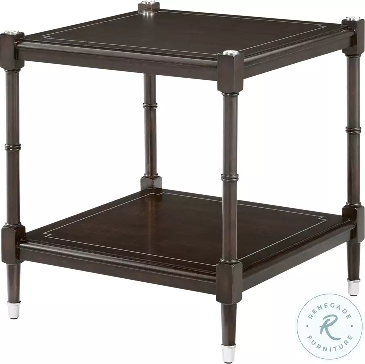 Spencer London Fulham 22" Square Side Table