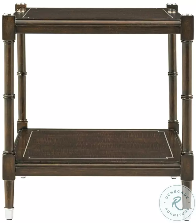 Spencer London Fulham 22" Square Side Table