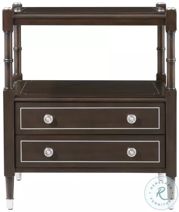 Spencer London Fulham 2 Drawer Nightstand