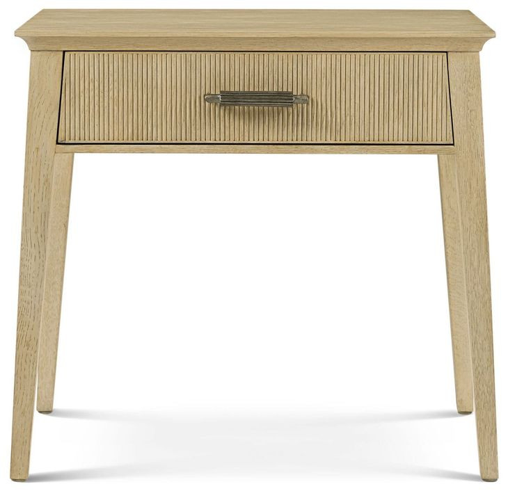 Balboa Coastal Gray Rectangular Side Table