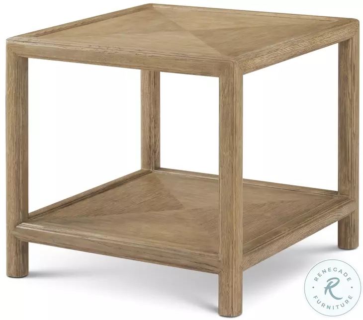 Montauk Jetty 24" Square Side Table