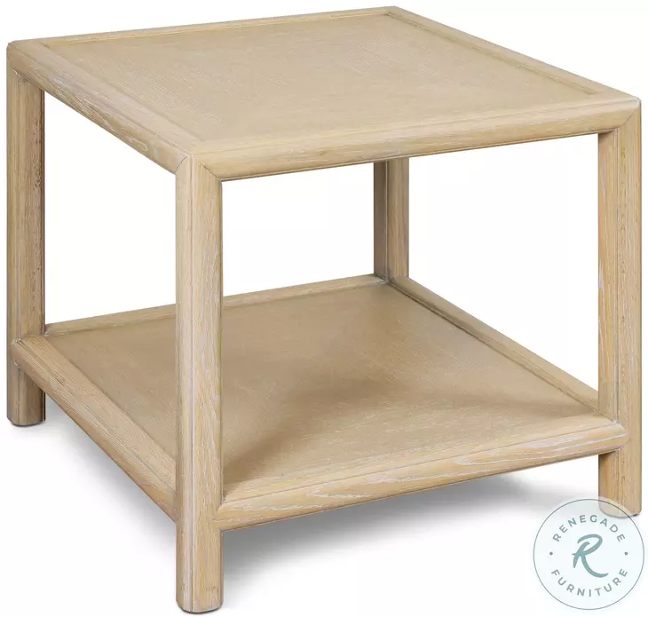 Montauk Lighthouse 24" Square Side Table