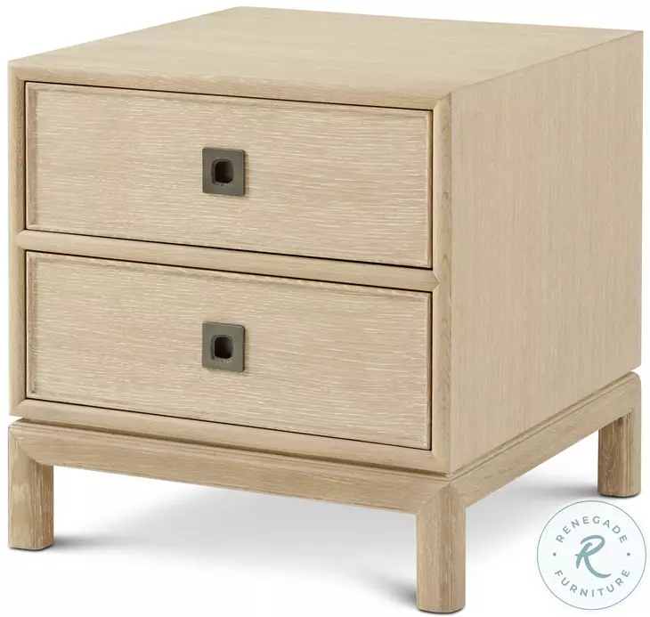 Montauk Lighthouse 22" 2 Drawer Rectangular Side Table