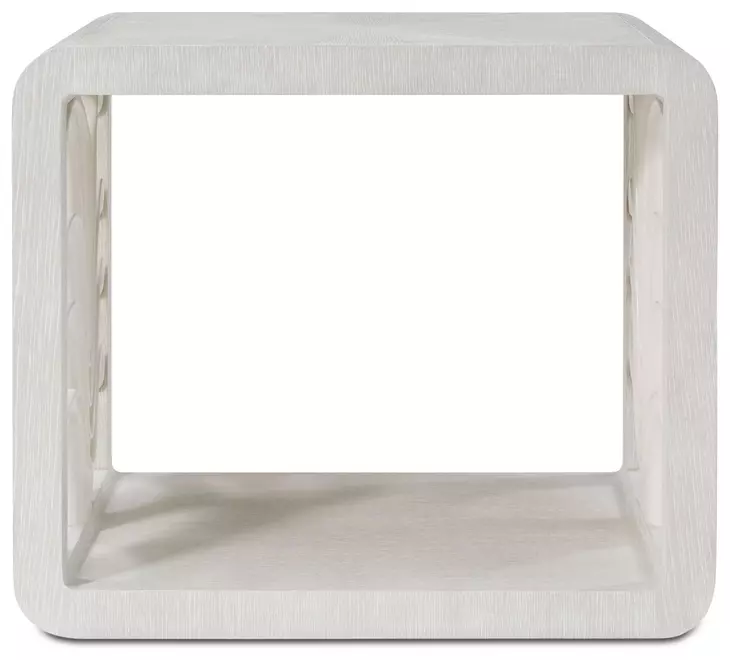 Coastal Sandbar Rectangular Royal Palm Side Table