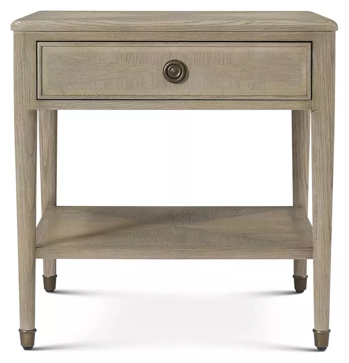 Willow Creek Riverwash Oak Square Westbrook Side Table