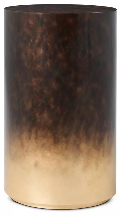Judith Leiber Couture Hawksbill and Ombre Round Zeal Drink Table