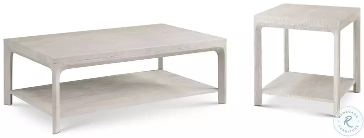 Breeze Sea Salt 54" Rectangular Occasional Table Set