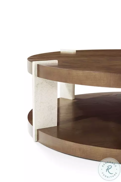 Catalina Earth 54" Round Cocktail Table