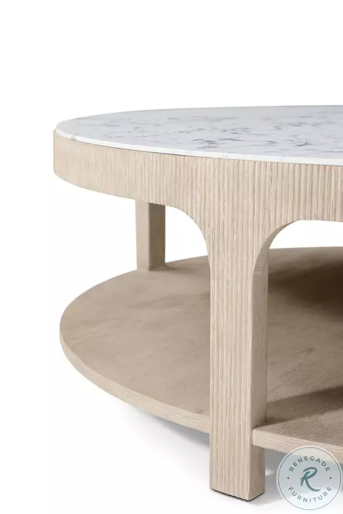 Horizon SPE Grey Quartz 54" Round Cocktail Table