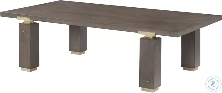 Judith Leiber Mink 58" Rectangular Cocktail Table