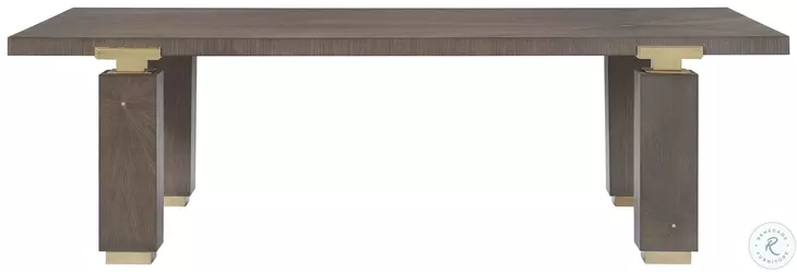 Judith Leiber Mink 58" Rectangular Cocktail Table