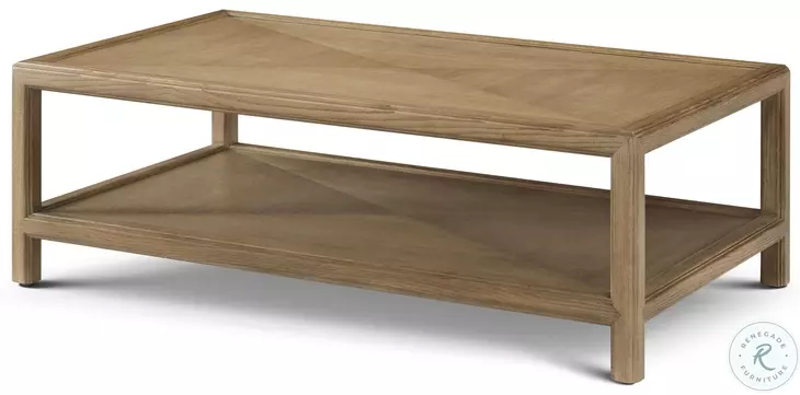 Montauk Jetty 48" Rectangular Cocktail Table
