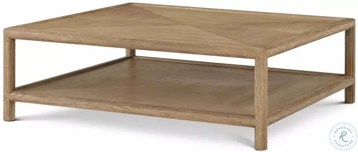 Montauk Jetty 48" Square Cocktail Table